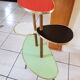 Saddle of tripod plants in formica of the years 50/60