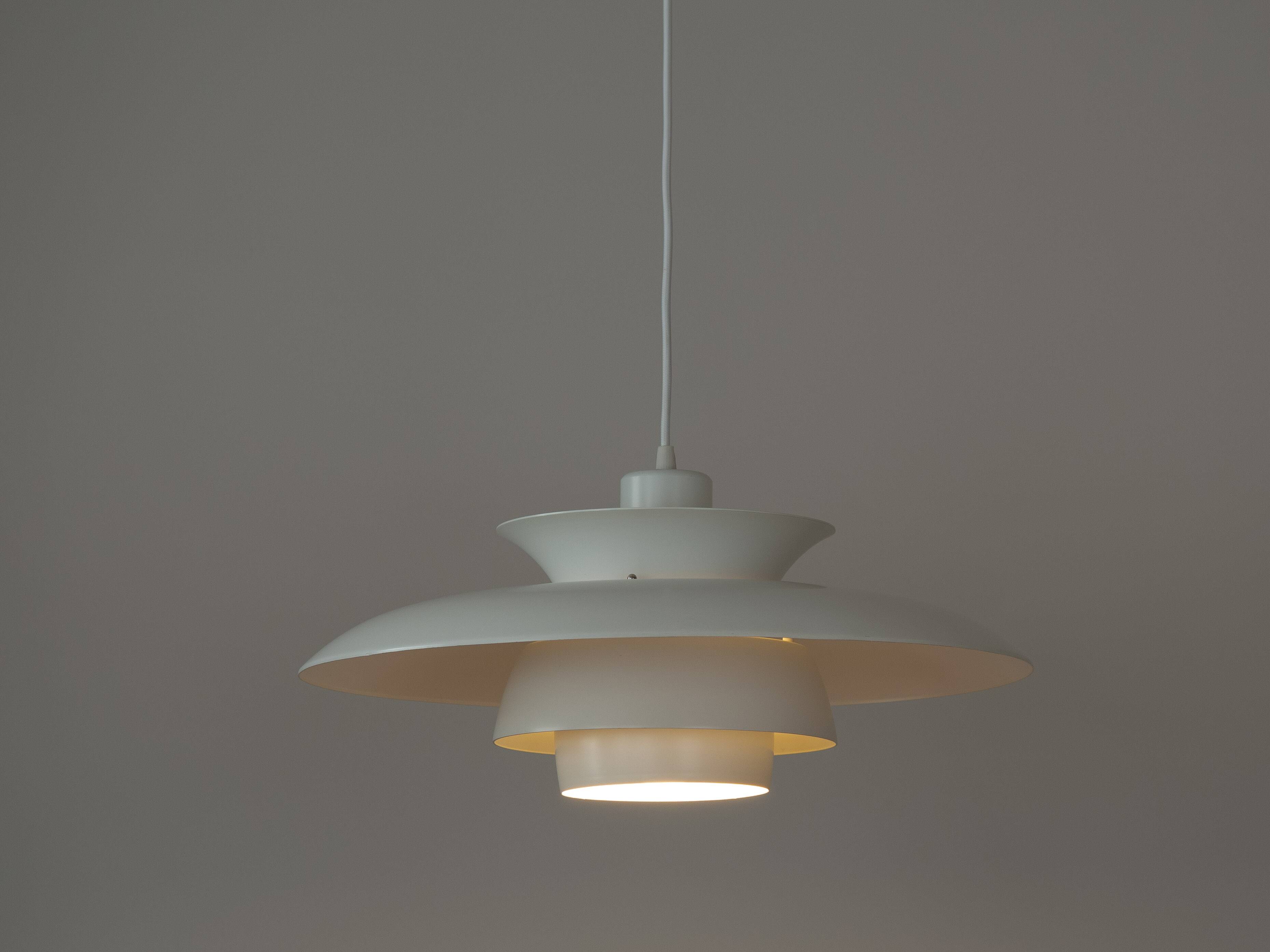 Danish vintage pendant lamp Lyskaer by Bent Nordsted, 1980s