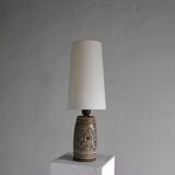 Mid-century stoneware table lamp base by Irma Yourstone | Sweden