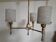 Lustre brass and perspex