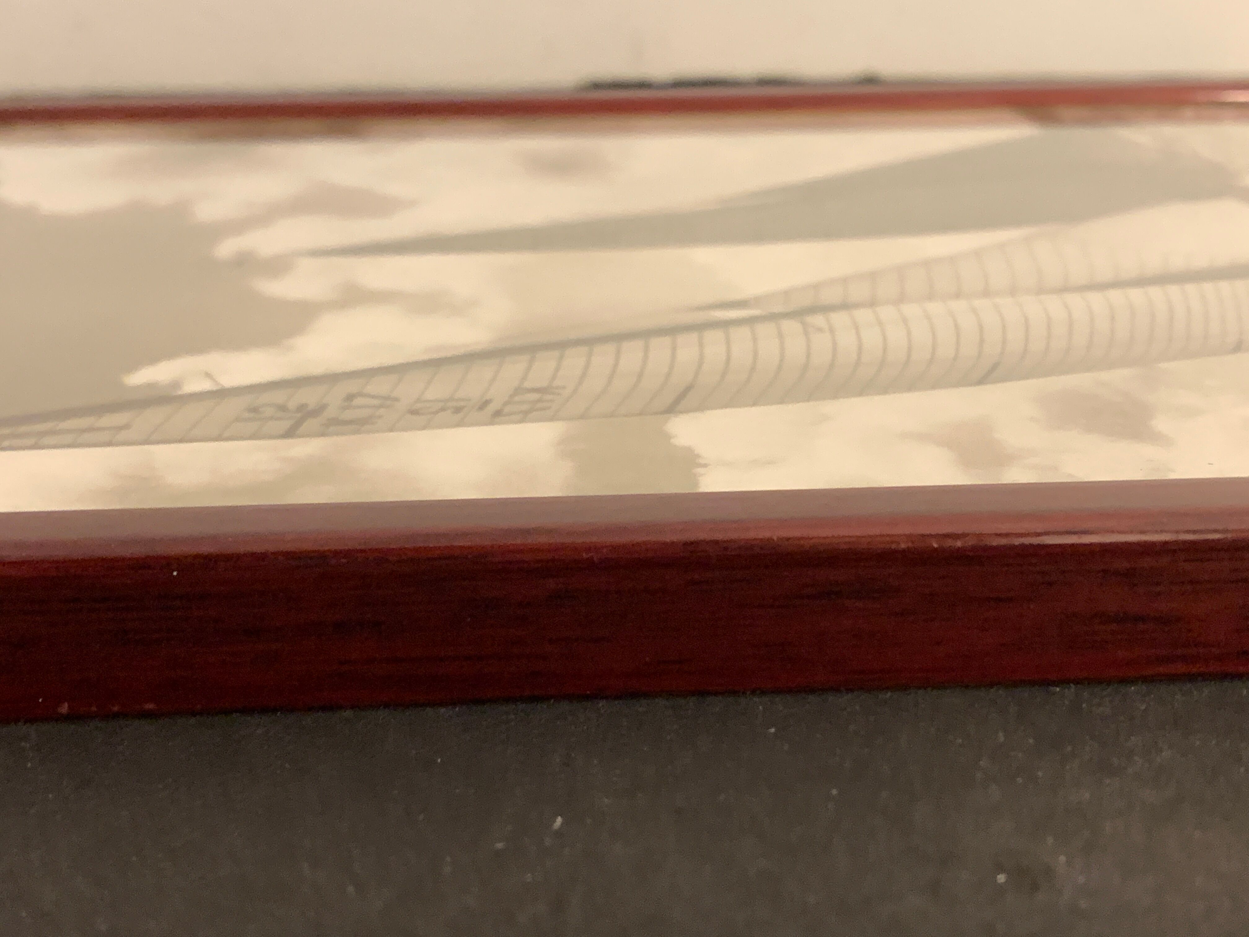 Framed photography, sailboat theme