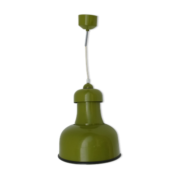 Hanging green lamp from the 70's