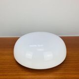 Opaline ball wall lamp made in Italy 25 cm, half sphere, vintage