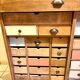 Workshop cabinet with drawers