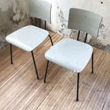 Pair of chairs by Willy Van Der Meeren