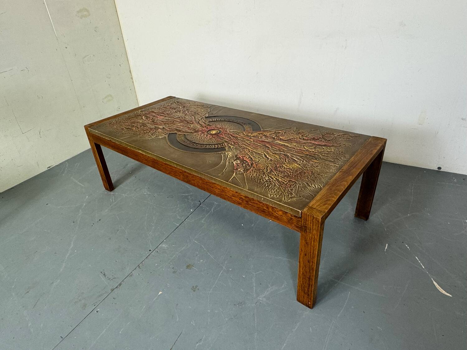 Vintage Mid Century Brutalist Regency coffee table, 1960s