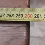 Solid oak farmhouse table 260x100