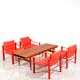Safari lounge chairs by Maurice Burke for Arkana