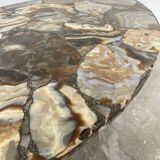 1950s Madagascar aragonite coffee table