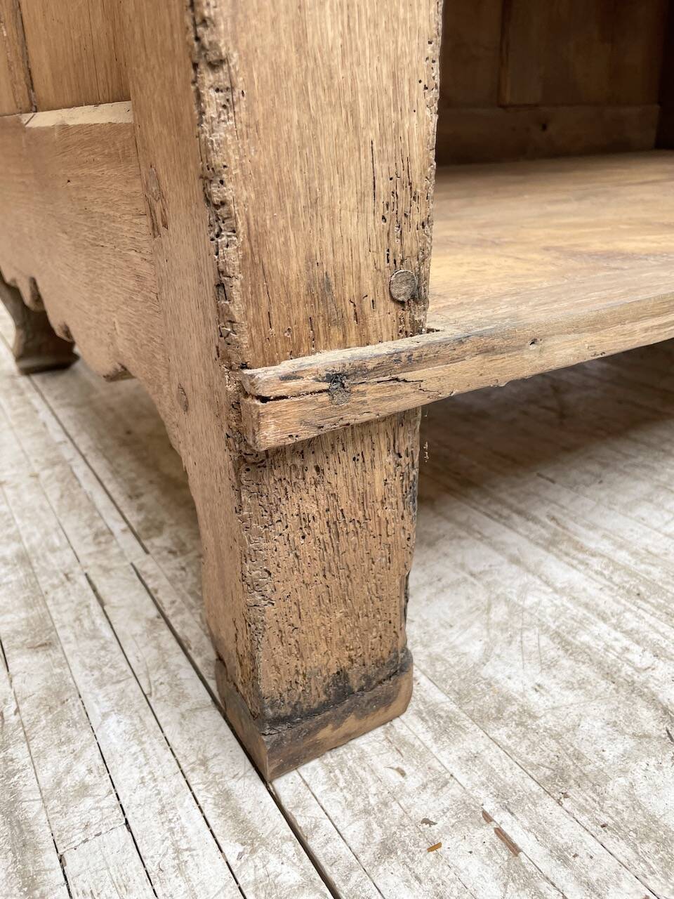 Comptoir en chêne XXL 260 cm