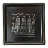 Sven Jonson "Facett" Ceramic Ashtray, For Gustavsberg, 1960s