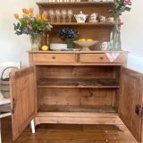 Sideboard old wooden dresser two bodies