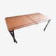 Table wood and steel