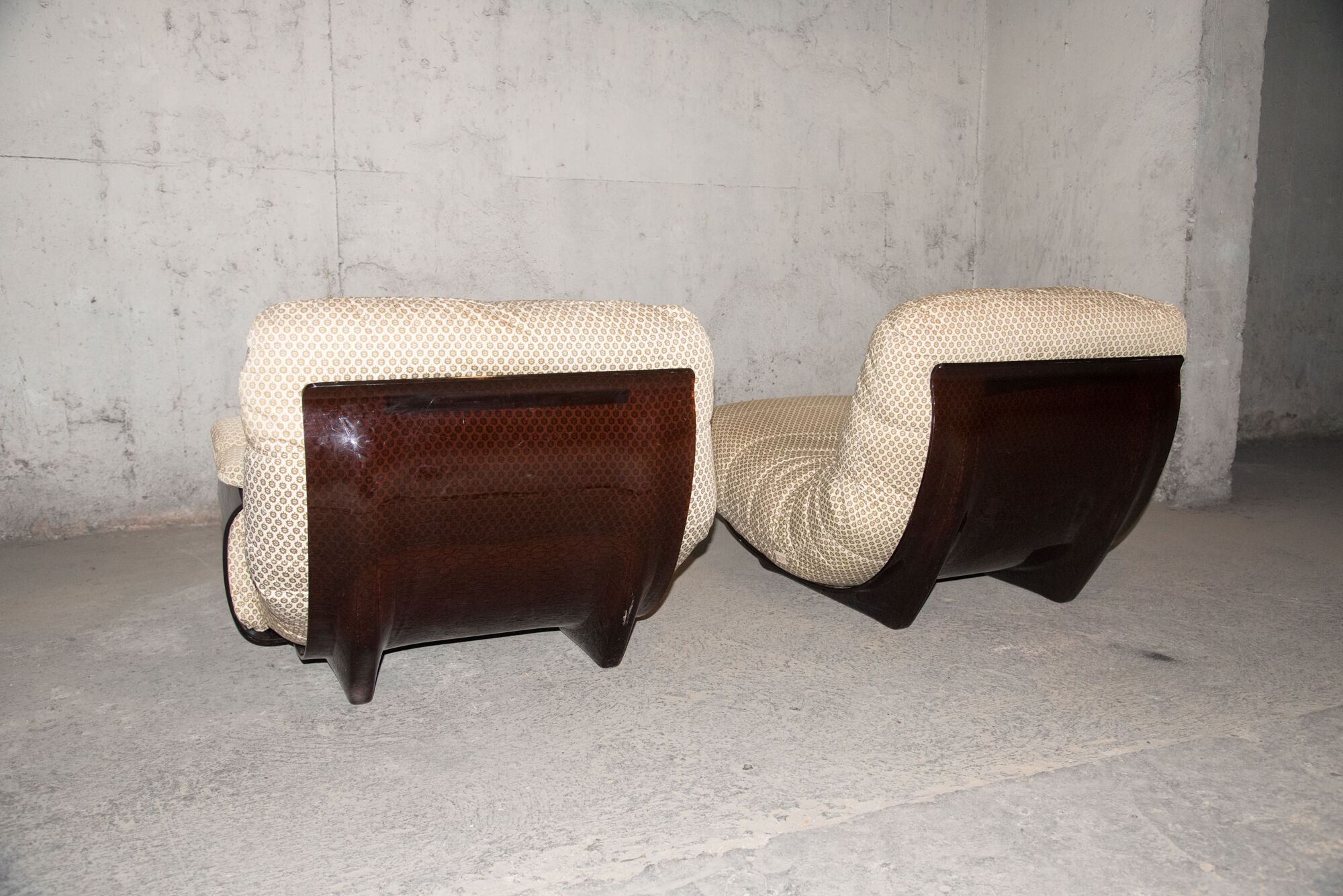 Paire de fauteuils Marsala par Michel Ducaory  pour Ligne Roset, 1972