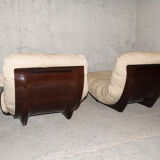 Pair of  Marsala armchairs by Michel Ducaroy for Ligne Roset 1972