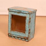 Old art deco teak showcase