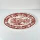 Grand plat ovale "Burgenland", Villeroy & Boch, rouge