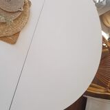 Scandinavian extendable table with butterfly extensions