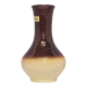 Vintage beige & brown west germany vase bay