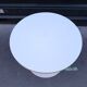 2 round tables, tulip base, saarinen style, 1970