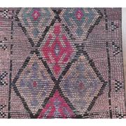 Vintage Turkish Hand-Knotted Hallway Runner  71x313