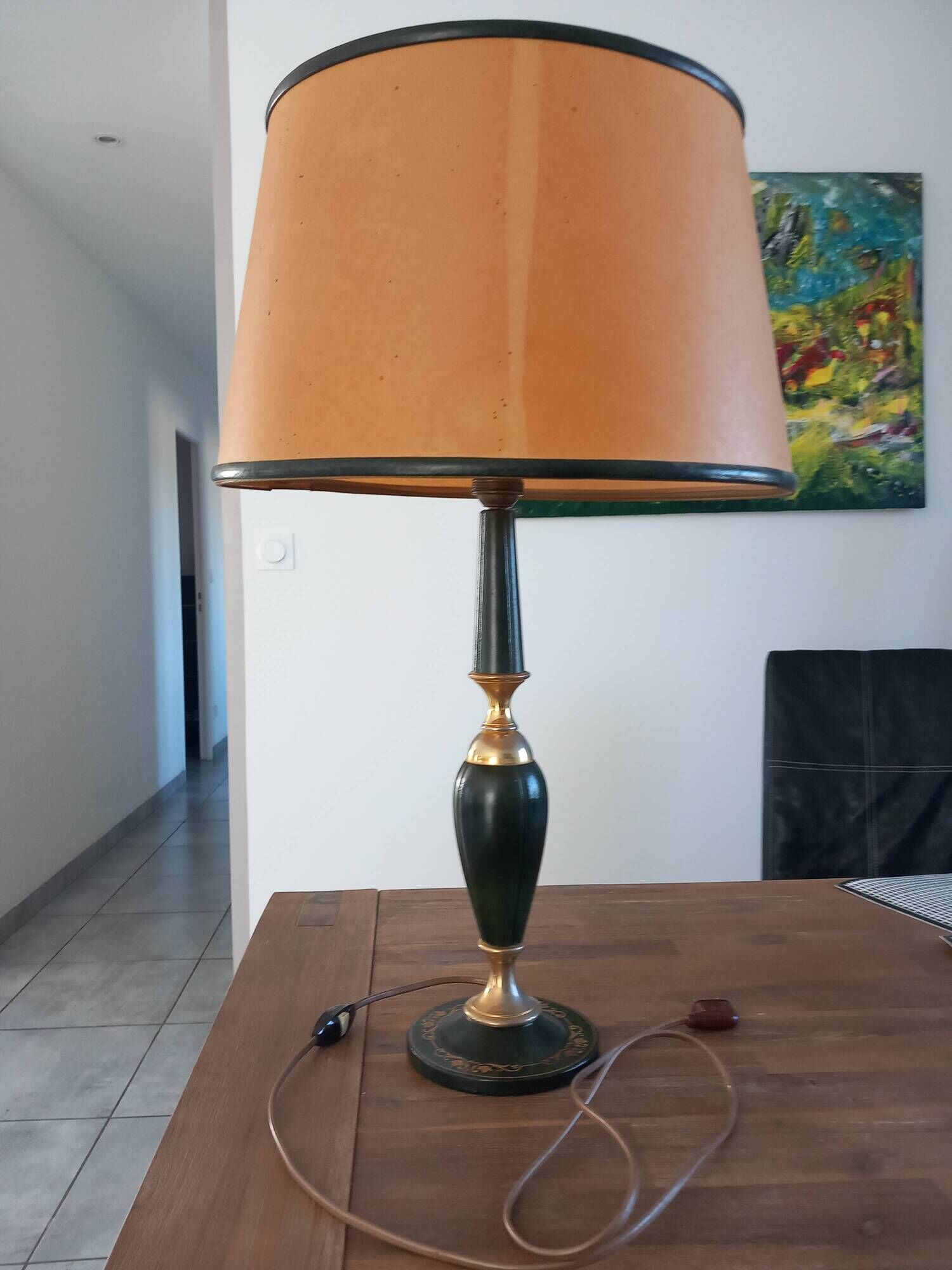 Lamp with accessories