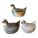Ceramic partridge, zoomorphic terrines by Michet Caugant.