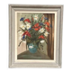 Original Oil on Panel “Bloomer” by Hartiviq Dated 1954 Vintage & Framed 57×66cm