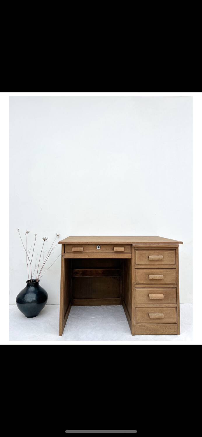 Vintage oak desk