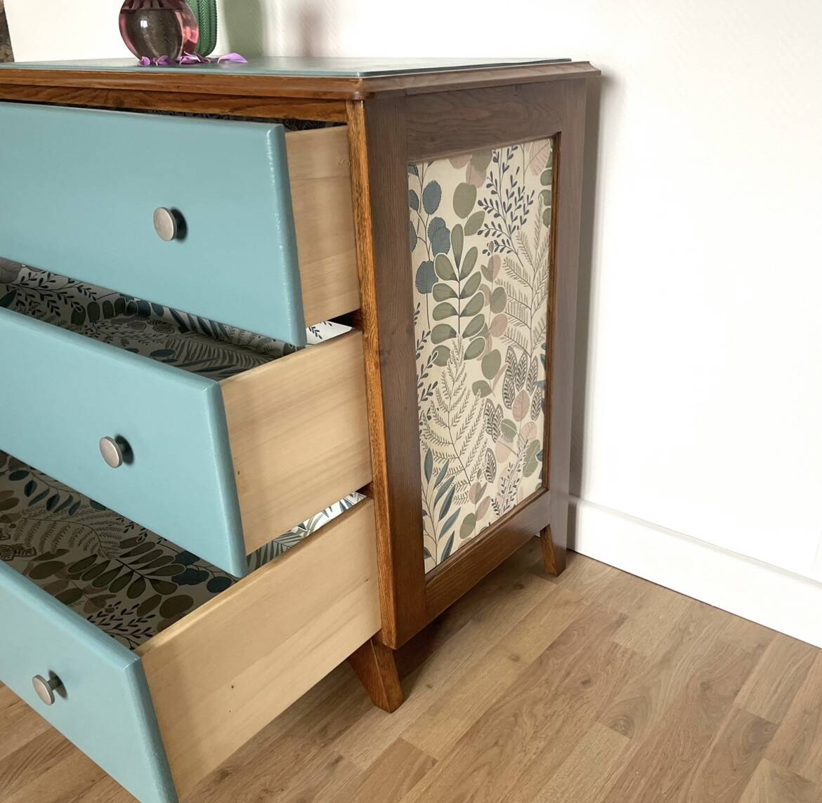 1950s chest of drawers, restored