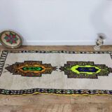 Handcrafted Moroccan Berber Rug 217 X 88