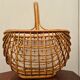 Old bamboo basket, south of France.