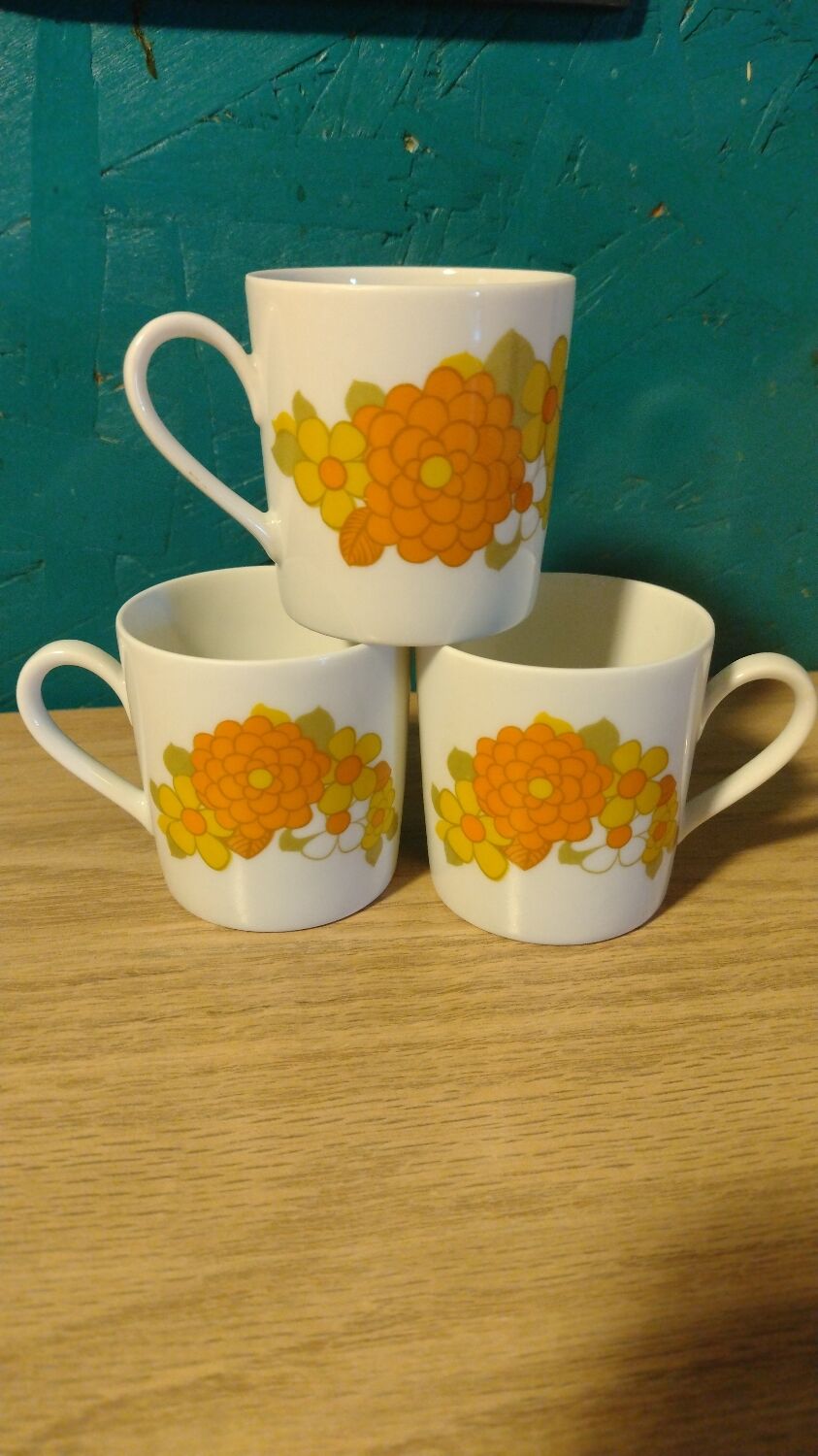 Vintage coffee cups
