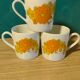 Vintage coffee cups