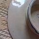 Ironstone Compote Dish Sunflower