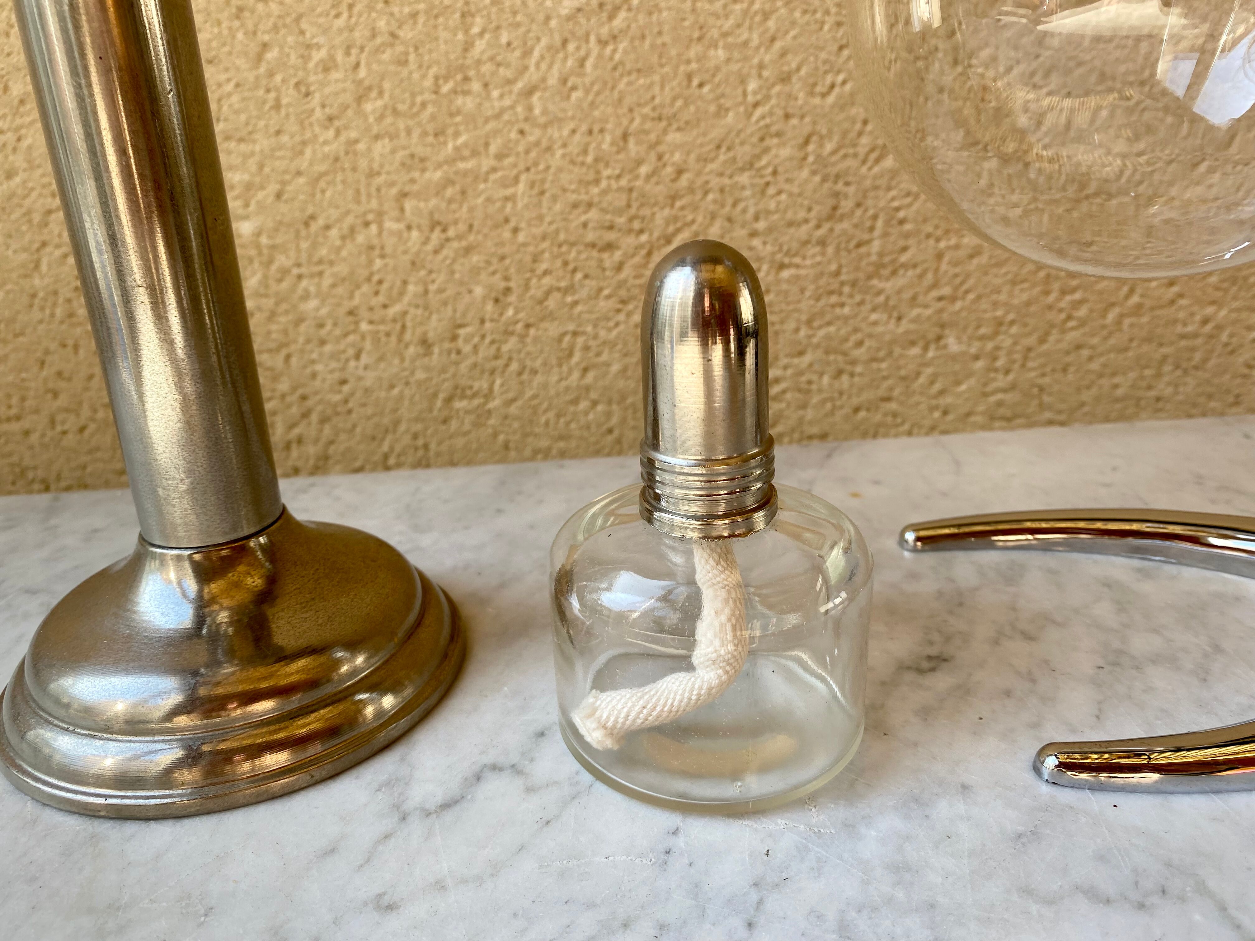Cafetière à dépression Cona 6 tasses complète avec porte filtre vintage années 60 tbe