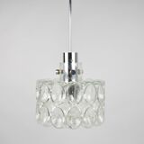 Glass pendant lamp, 1970s