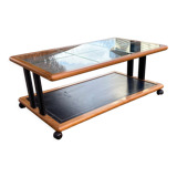 Low table with wheels