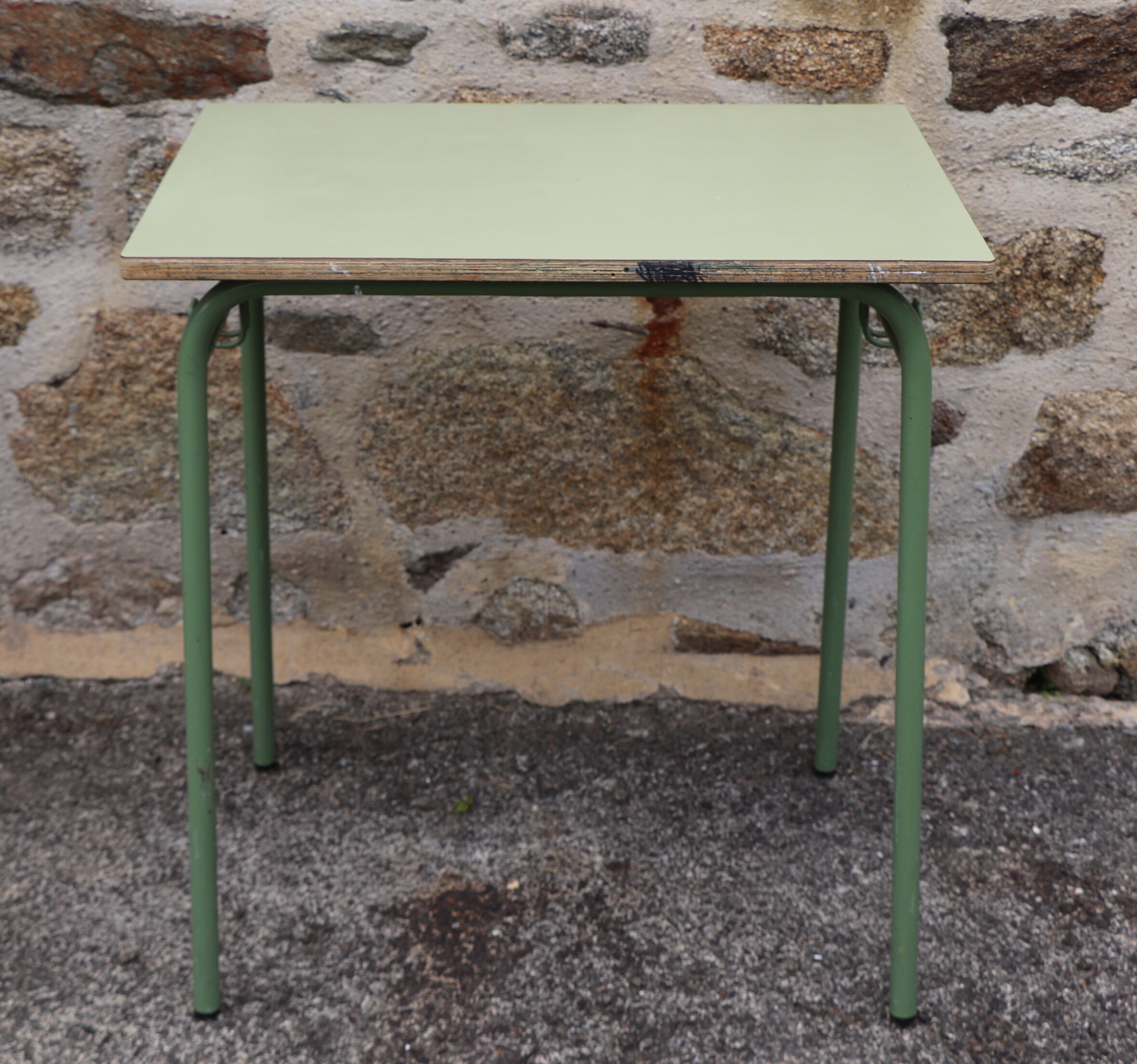 Italian vintage school desk and chair