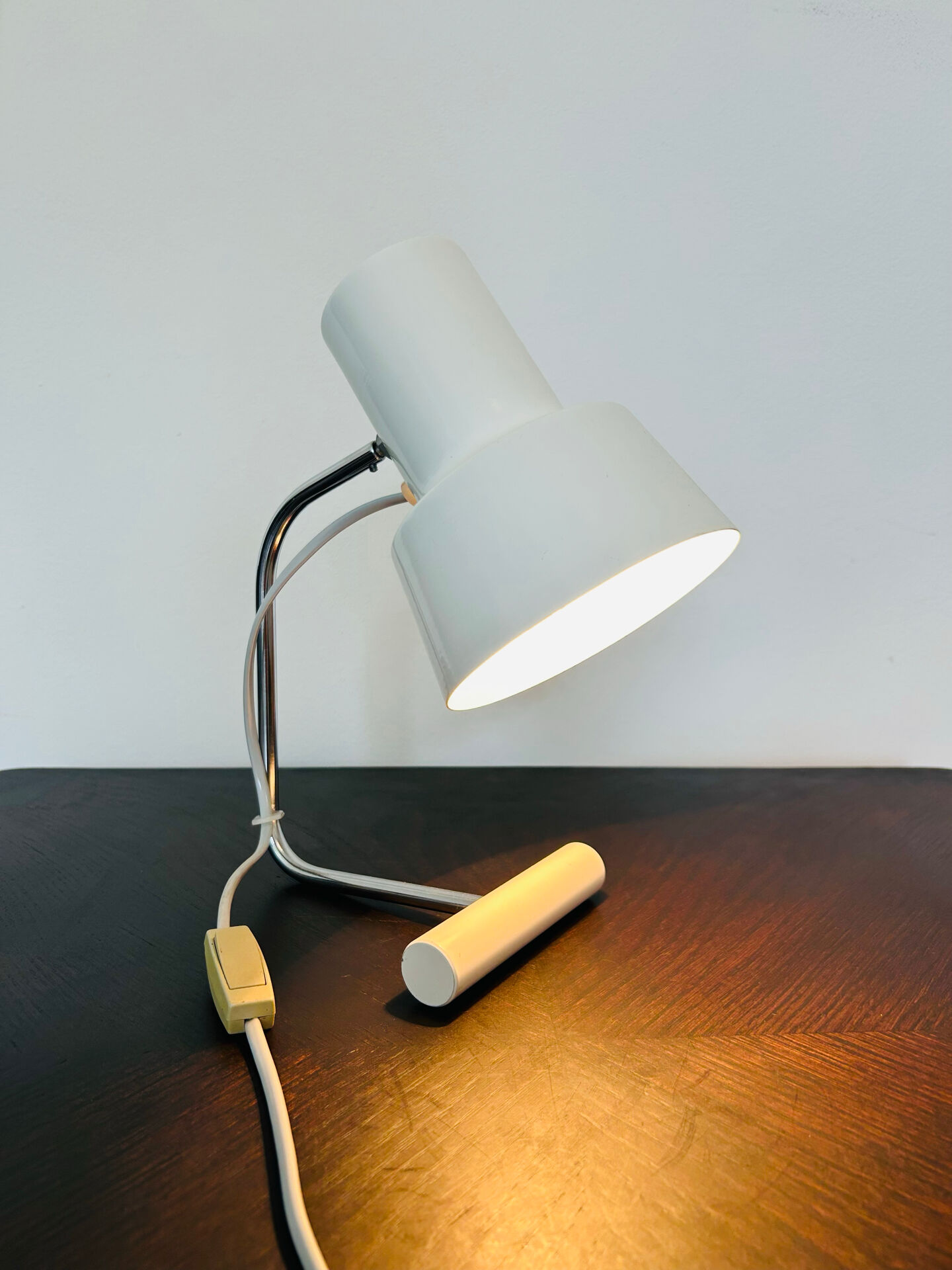 Mid-Century table lamp by Josef Hůrka for Napako, Czechoslovakia 1960.
