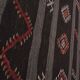 Vintage Turkish kilim, handwoven, 227x324 cm.