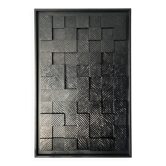 Table "Dark Matter" straw marquetry