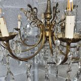 Vintage bronze chandelier