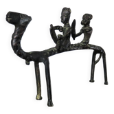 Sculpture, bronze africain, XIXème
