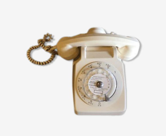 Téléphone à cadran rotatif vintage