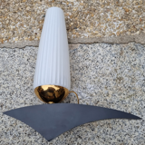 Pair of modernist wall lamps, vintage, 50s