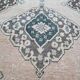 Vintage Turkish hallway rug 113x385 cm
