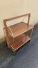 Vintage folding rolling dessert trolley "bocado"