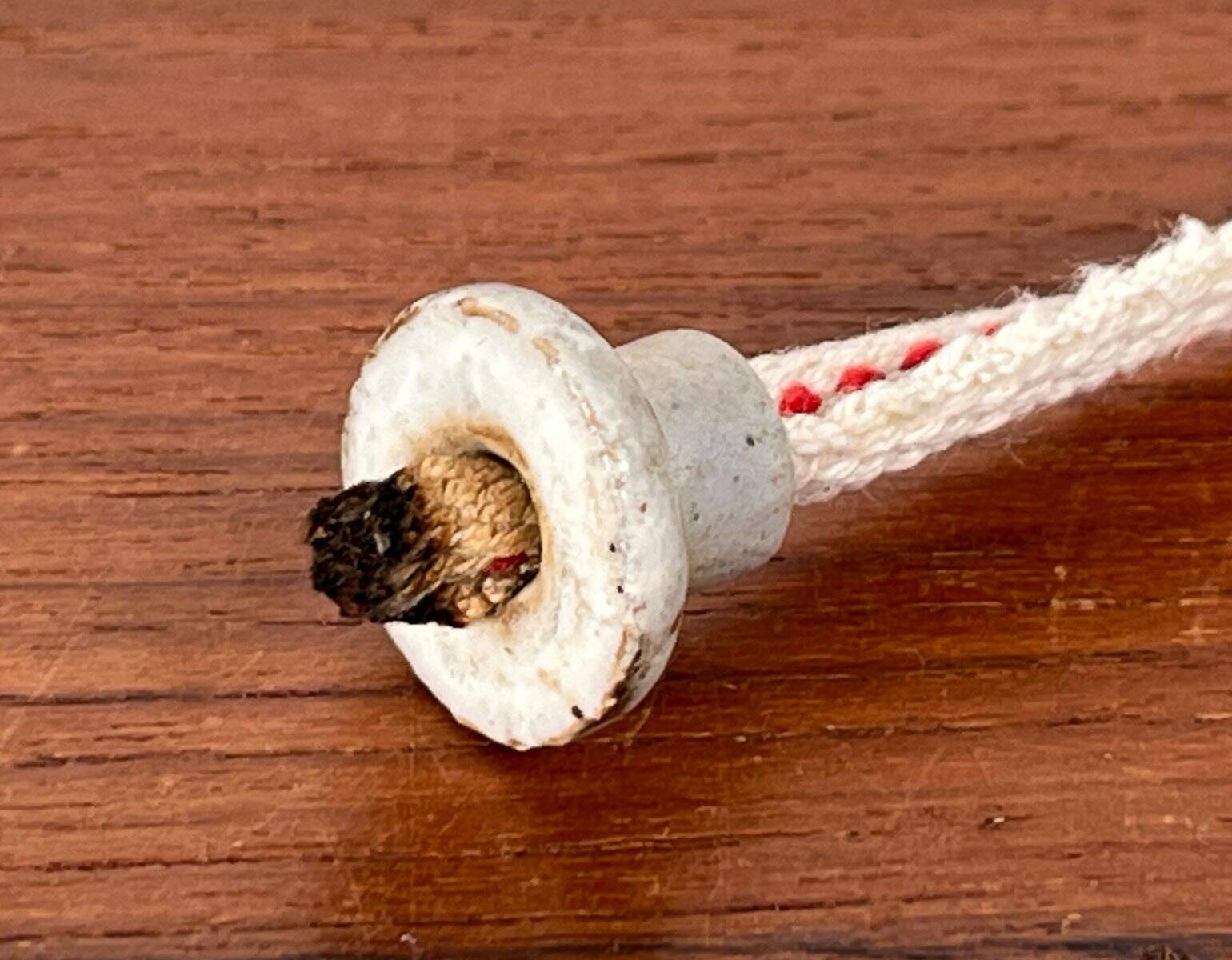 Mid-century modern pottery oil lamp by Ulla Nilsson for Arvika, 1960s.