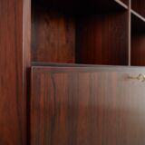 Rosewood bookcase, Danish design, 1970s, manufacture: Omann Jun